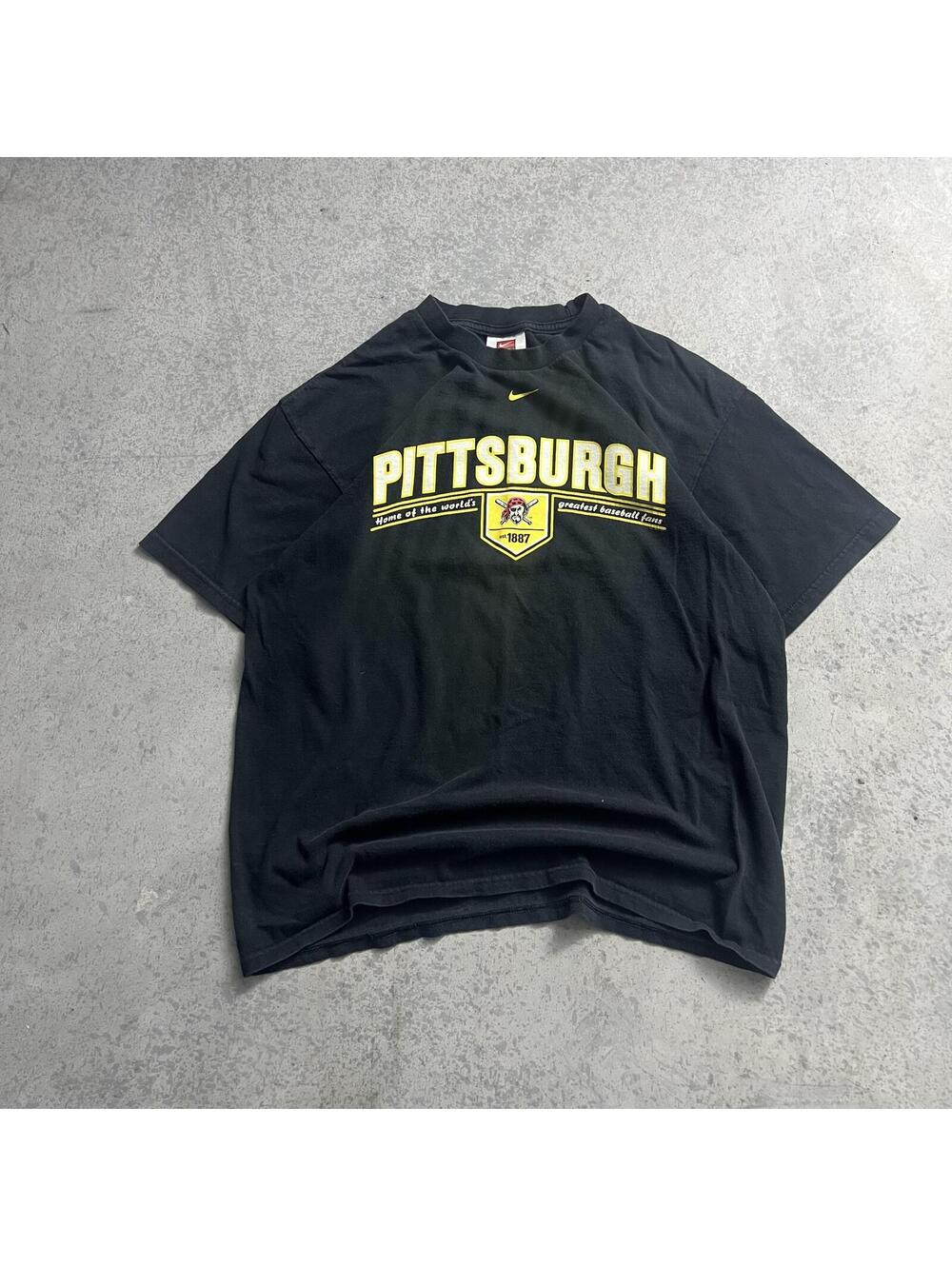 2000s Nike Team Pittsburg Pirates Graphic T-Shirt Sz. L Baseball MLB
